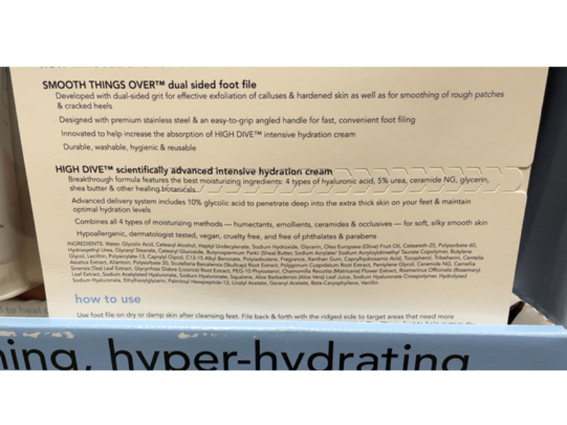 Barefoot Scientist Smooth & Soothe Foot Treatment Duo, Shea Butter & Hyaluronic Acid, 4.06 fl oz/120 mL