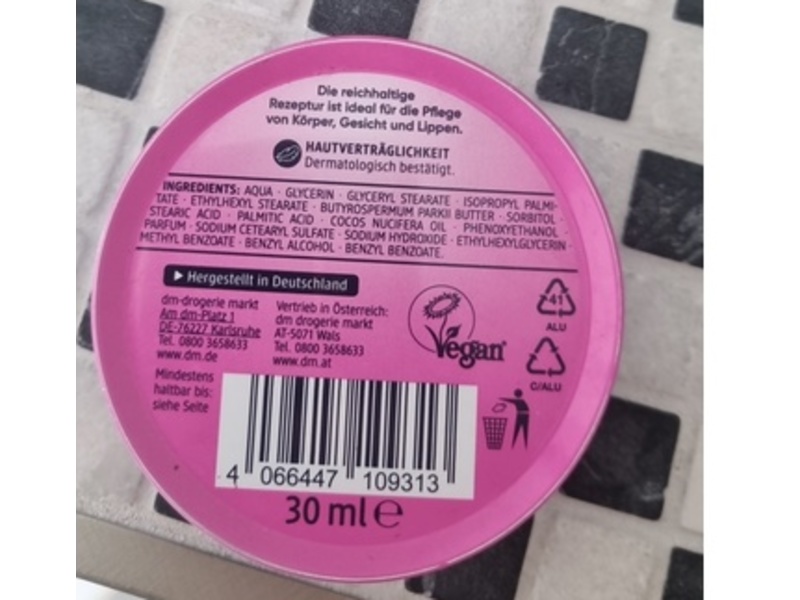 Dm Balea Happy Melody Care Cream, 30 mL