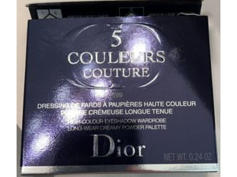 Dior Couleurs Couture Creamy Powder Eyeshadow Palette, 769 Tutu, 0.24 oz