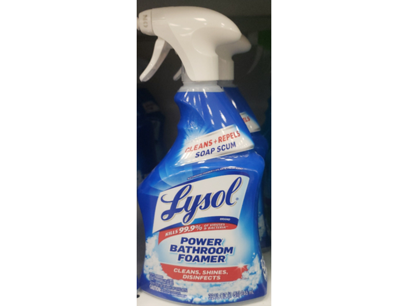 Lysol Power Bathroom Foamer, 32 fl oz/946 mL