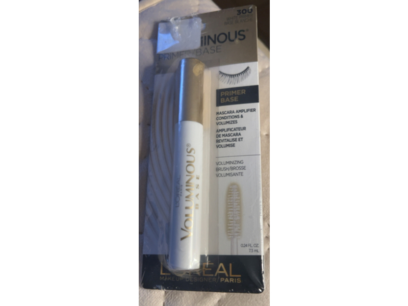 L’Oreal Paris Voluminous Primer Base Mascara, 0.24 fl oz/7.3 mL, Pack Of 2