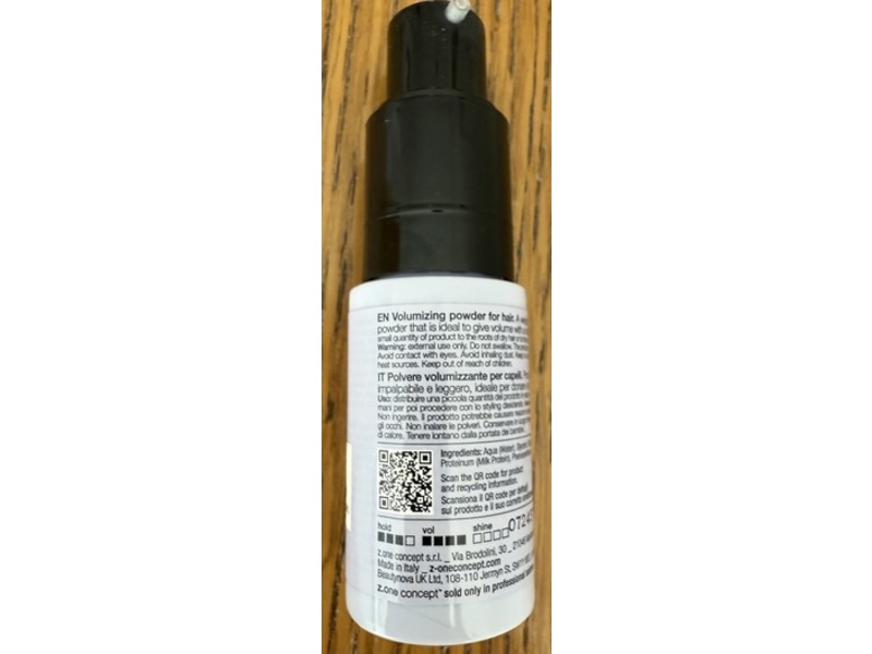 Milk_Shake Lifestyling Volumizing Powder Pop, Memorable, 0.18 fl oz/5 g