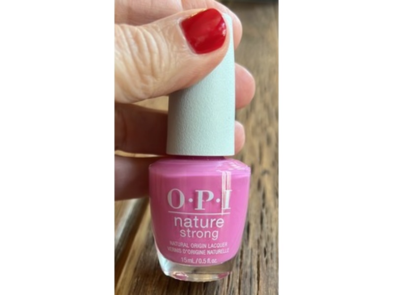 OPI Nature Strong Nail Polish, Emflowered, 0.5 fl oz/15 mL