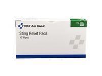 First Aid Only Sting Relief Pads, 10 Count - thumbnail 1