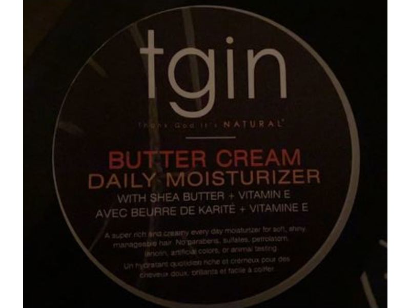Tgin Butter Cream Daily Moisturizer, Shea Butter + Vitamin E, 12 oz