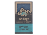 Mountain Time Soap Be Hippy, Hippy Dippy Patchouli Mint, 5 oz - Image 2