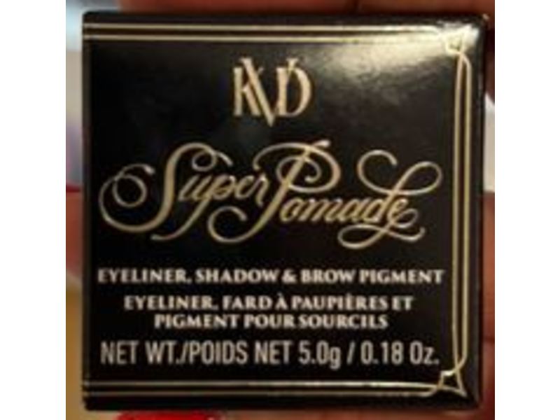 KVD Beauty Super Pomade Eyeliner, Shadow & Brow Pigment, Aubergine, 0.18 oz/5 g