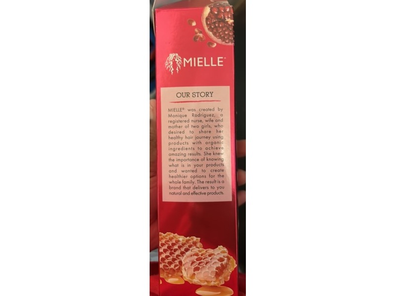 Mielle Moisturizing And Detangling Shampoo & Conditioner Set, Pomegranate & Honey, 12 fl oz/355 mL
