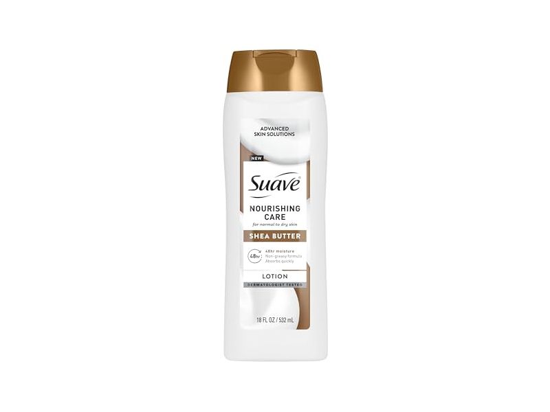 Suave Nourishing Care Lotion, Shea Butter, 18 fl oz/532 mL