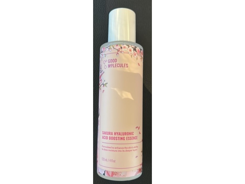 Good Molecules Boosting Essence, Sakura Hyaluronic Acid, 4 fl oz/120 mL