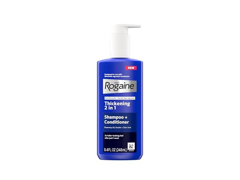 Rogaine Thickening 2-In-1 Shampoo + Conditioner, 8.4 fl oz/248 mL