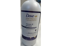 Dove Rescue & Protect Shampoo, Ceramide + Peptide, 33.8 fl oz/1 L - Image 3