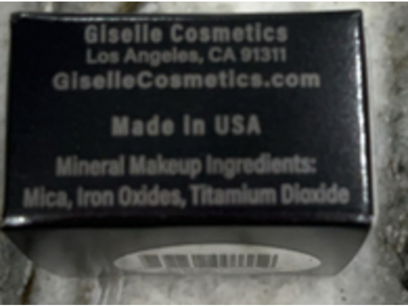 Giselle Cosmetics Loose Powder Mineral Eye Shadow, Coffee Latte, 3 g
