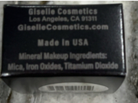 Giselle Cosmetics Loose Powder Mineral Eye Shadow, Coffee Latte, 3 g - Image 4