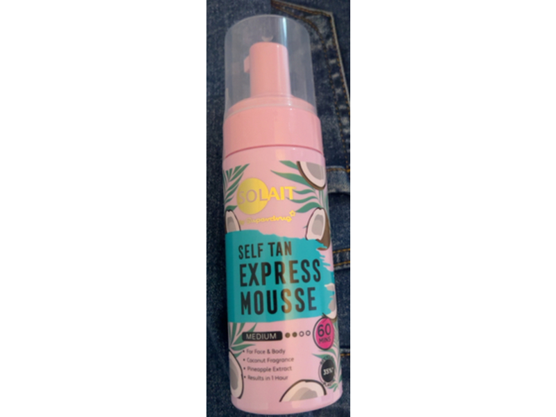 Superdrug Solait Self Tan Express Mousse, Medium, 150 mL