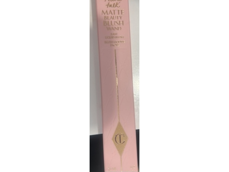 Charlotte Tilbury Matte Beauty Liquid Blush Wand, Pillow Talk, 0.4 fl oz/12 mL