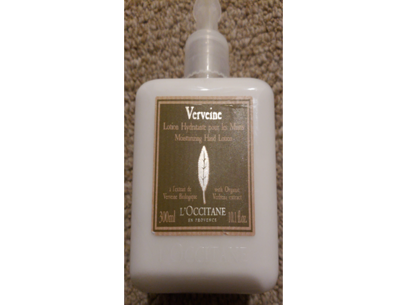 L'Occitane Hand & Body Lotion, Verbena Extract, 10.1 fl oz/300 mL