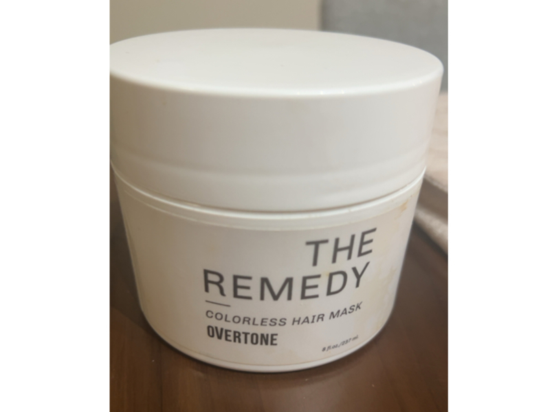oVertone The Remedy Colorless Hair Mask, 8 fl oz/237 mL