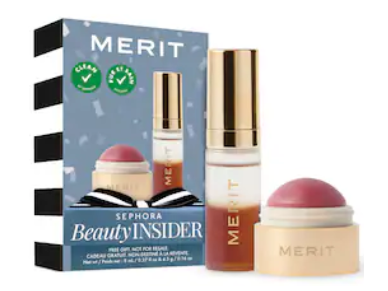 Sephora Merit Sephora Beauty Insider Flush Balm Mini & Glow Serum