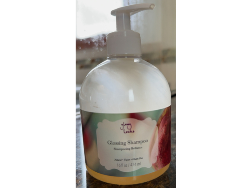 100% PURE Glossy Locks Glossing Shampoo, 16 fl oz/474 mL
