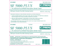 SF 5000 Plus (1.1% Sodium Fluoride Prescription Dental Cream), Spearmint, 1.8 oz, Cypress (RX) - thumbnail 1