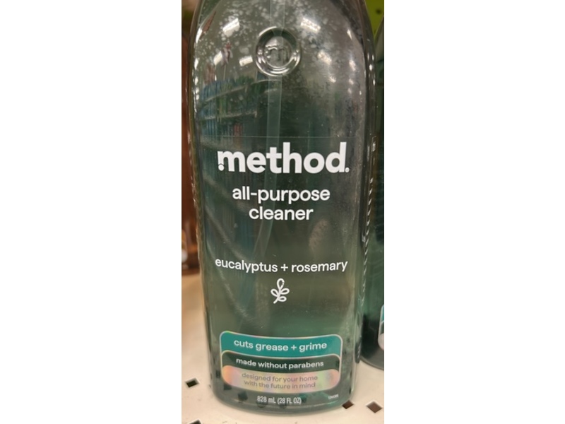 Method All Purpose Cleaner, Eucalyptus + Rosemary, 28 fl oz/828 mL