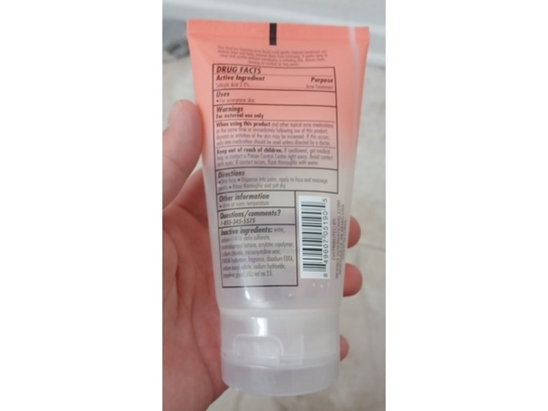 Xtra Care Oil-Free Foaming Acne Wash Facial Scrub, Pink Grapefruit, 5.3 oz/150 g, Pack Of 3