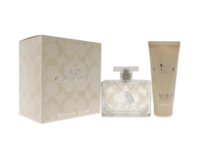 Coach New York Travel Set, Natural Spray + Perfumed Body Lotion, 3.3 fl oz - thumbnail 1