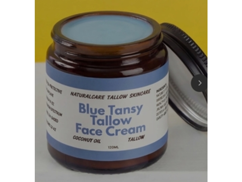 NaturalCare Blue Tansy Tallow Face Cream, 120 mL