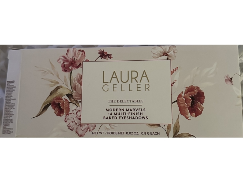 Laura Geller, The Delectables Modern Marvels 14 multi-finish Baked Eyeshadows, 0.02 oz / 0.8 g