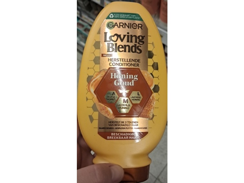 Garnier Loving Blends Restorative Conditioner, Honey Golds, 250 mL