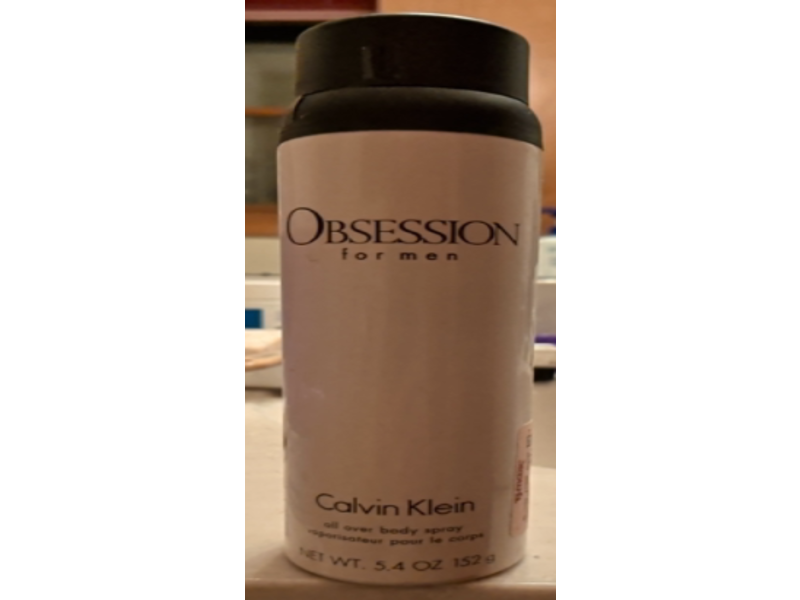 Calvin Klein Obsession All Over Body Spray, 5.4 oz/152 g