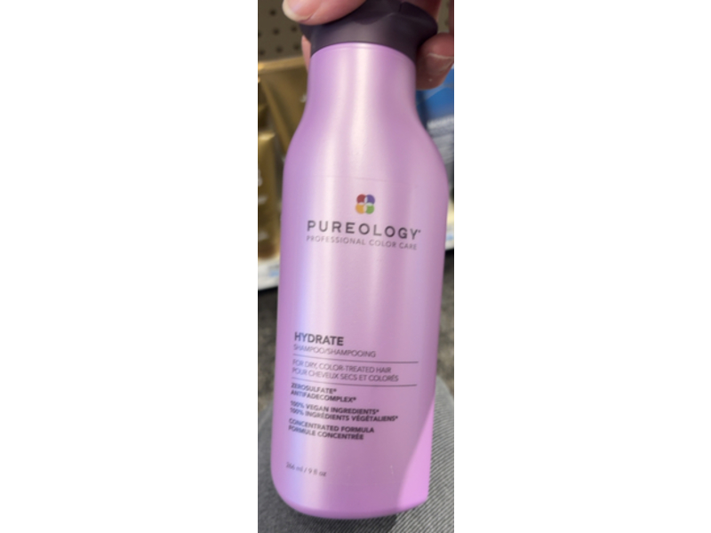 Pureology Hydrate Shampoo, 9 oz/266 mL