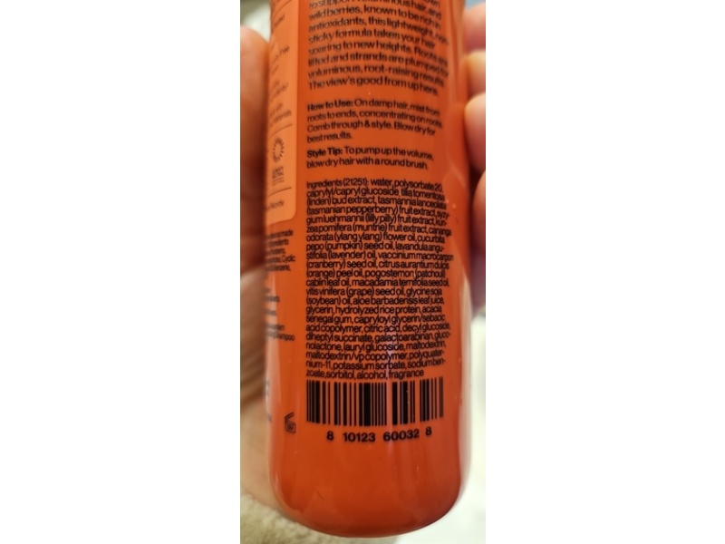 Eva.Nyc High Rise Root Lifting Spray, Linden Bud & Wild Berries, 5 fl oz/148 mL