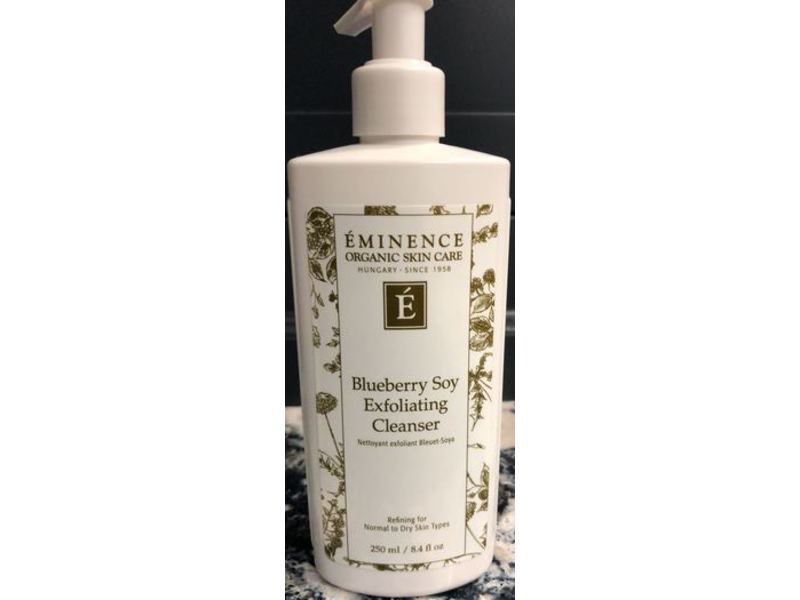 Eminence Blueberry Soy Exfoliating Cleanser, 8.4 fl oz/250 mL
