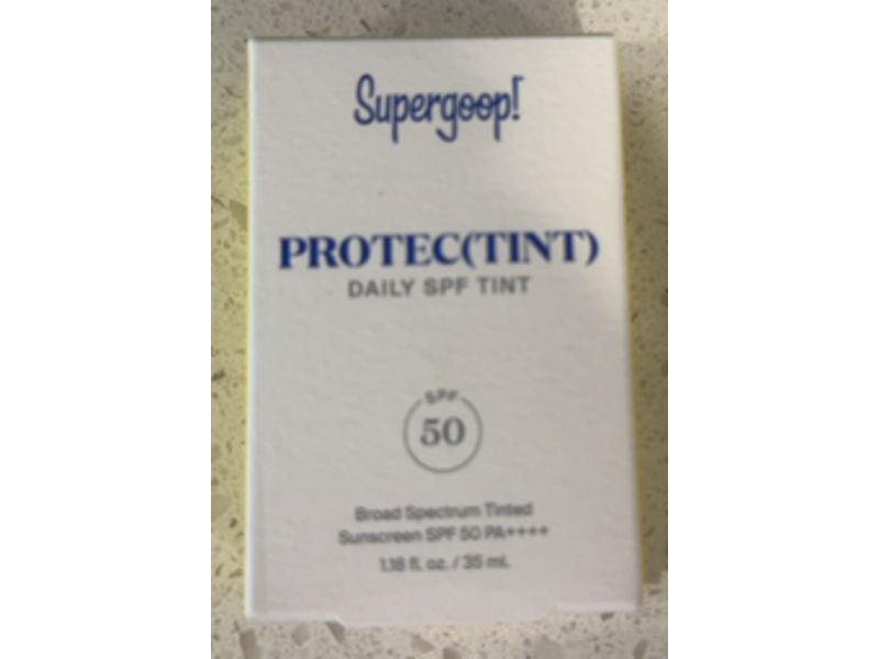 Supergoop! Protec(tint) Daily Tint, SPF 50 PA++++, 24N Light Medium Neutral, 1.18 fl oz/35 mL