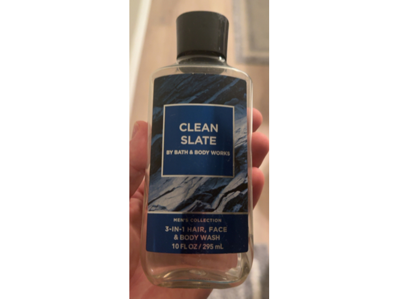 Clean Slate By Bath & Body Works 3-In-1 Hair, Face & Body Wash, 10 fl oz/295 mL