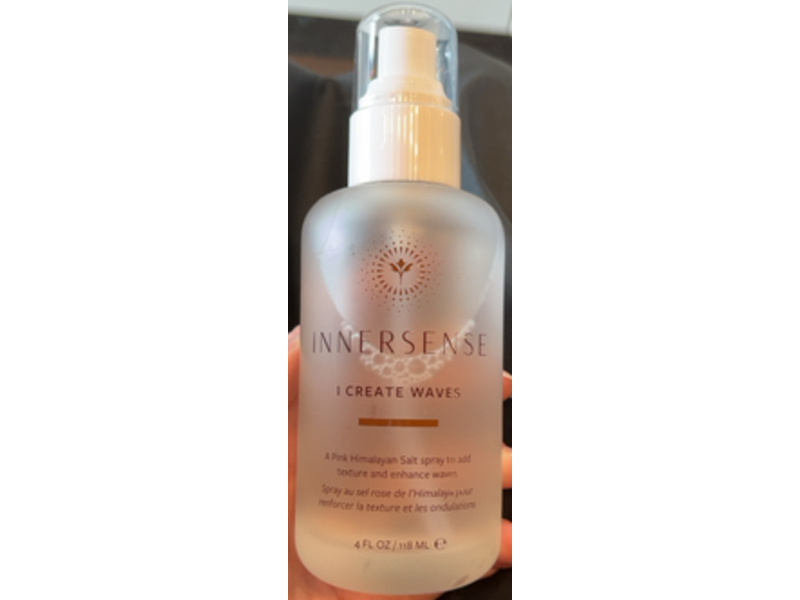 Innersense A Pink Himalayan Salt Spray, I Create Waves, 4 fl oz/118 mL