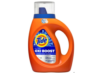 Tide Ultra Oxi Boost Liquid Detergent, 26 Loads, 37 oz/1090 mL