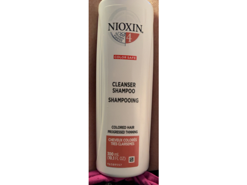 Nioxin 4 Cleanser Shampoo, 10.1 fl oz/300 mL