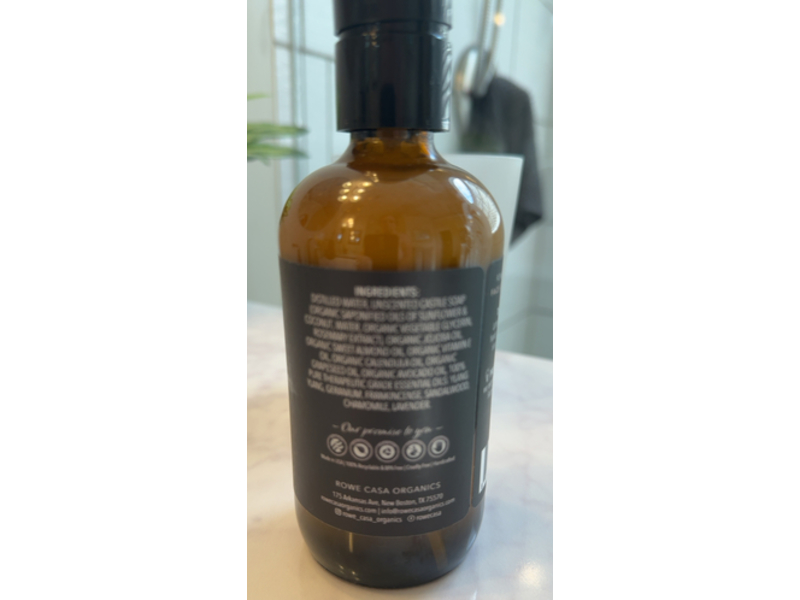 Rowe Casa Organics Anti Aging Face Wash, 8 fl oz/237 mL