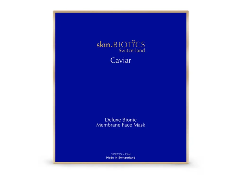 Caviar Skin Biotics Switzerland Deluxe Bionic Membrane Face Mask, 3 Count