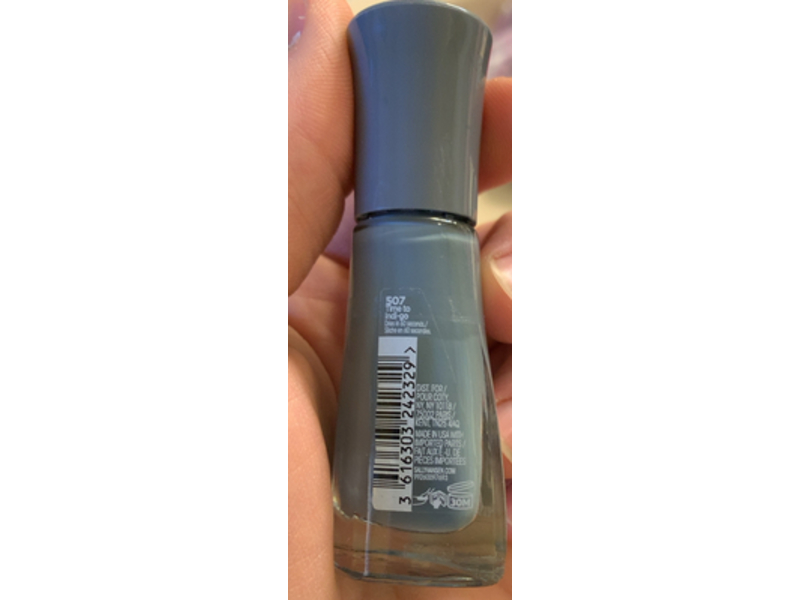 Sally Hansen Insta-Dri Nail Color, Time To Indi-Go, 0.31 fl oz/9.17 mL
