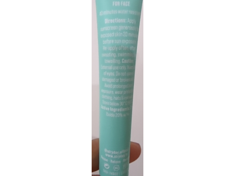 Airyday Mineral Mousse Dreamscreen, SPF 50+, 0.3 fl oz/10 mL