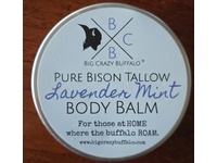 Big Crazy Buffalo Pure Bison Tallow Body Balm, Lavender Mint, 2 oz - thumbnail 1