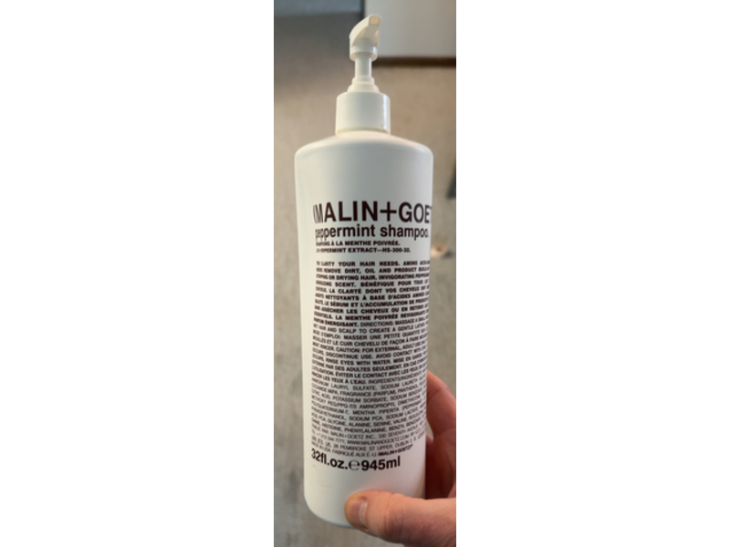 Malin + Goetz Shampoo, Peppermint, 32 fl oz/945 mL