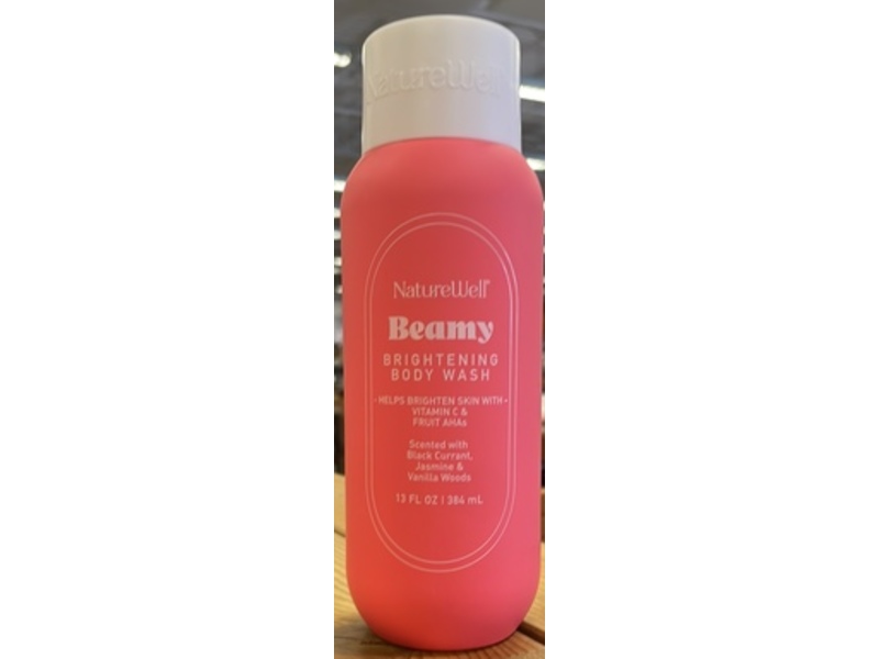 NatureWell Brightening Body Wash, Beamy, 13 fl oz/384 mL