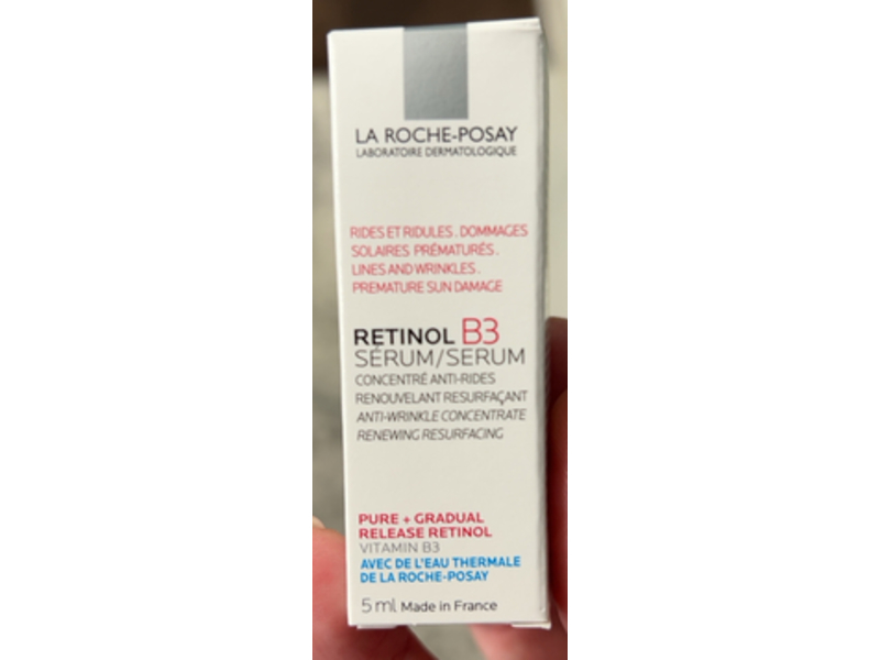 La Roche Posay Retinol Serum, Vitamin B3, 0.17 fl oz/5 mL