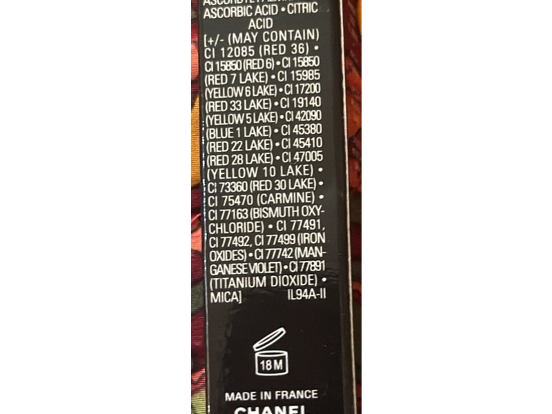 Chanel Brilliant Extreme Sparkling Lipstick, 166 Amour, 0.19 oz/5.5 g