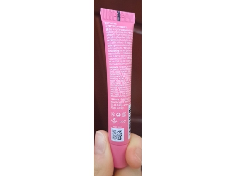 Essence The Super Peptide Glossy Lip Treatment, Caring Shea Butter, 02 Pinkified, 0.33 fl oz/10 mL